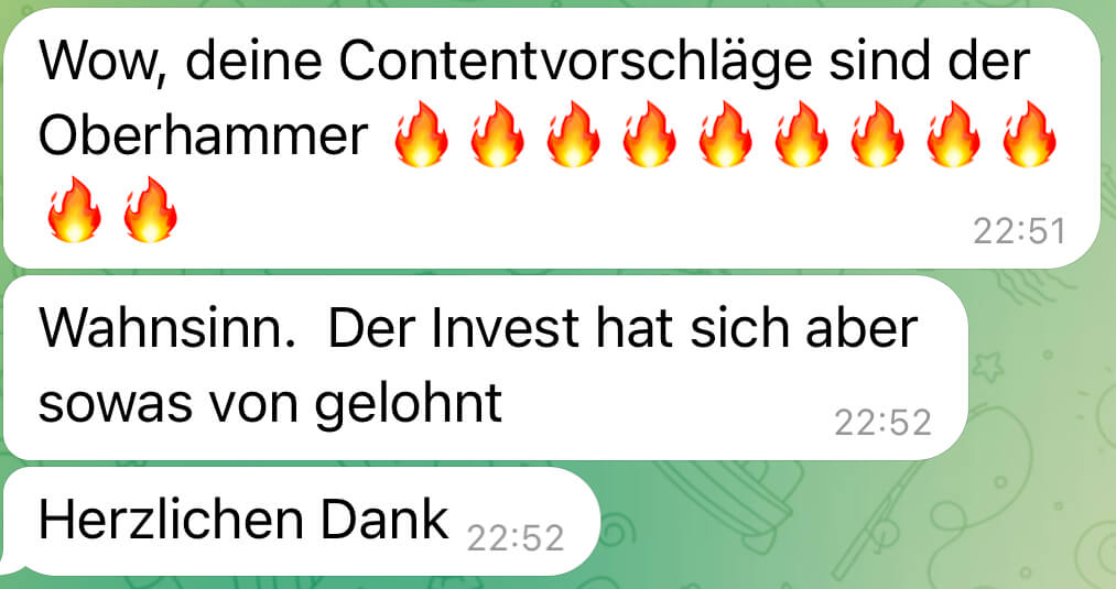 alexandra renggli kundenfeedback
