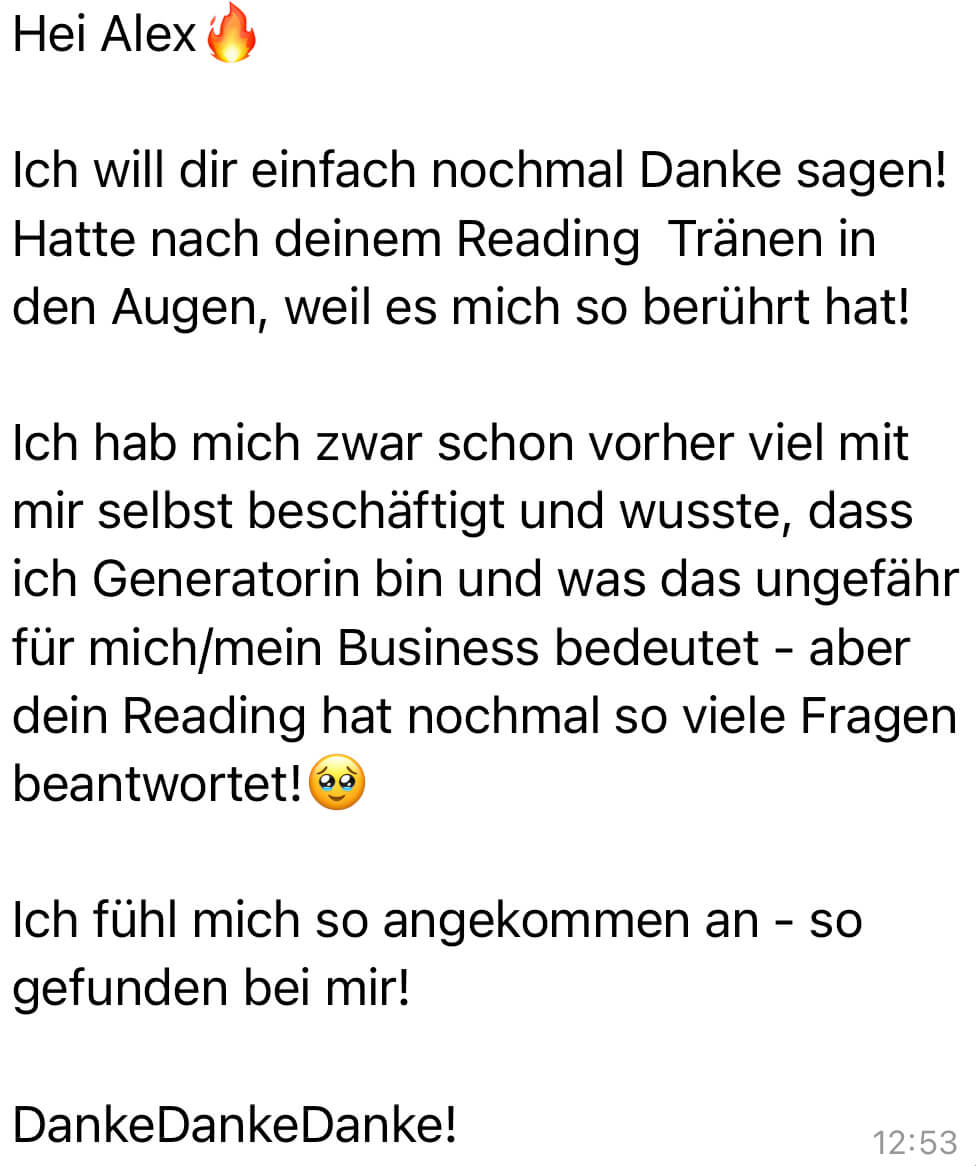 alexandra renggli kundenfeedback